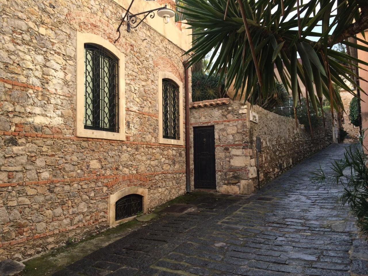 Villa Mimosa Taormina Rooftop Terrace Exterior foto